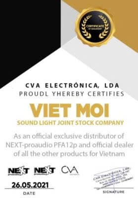 Chứng nhận phân phối LDA