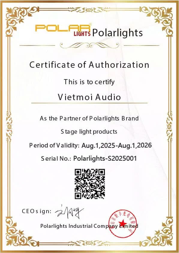 Chứng nhận phân phối của Polar